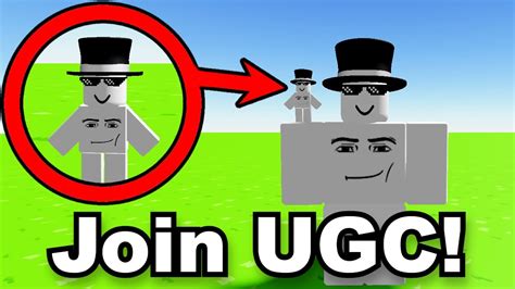 how to get into the ugc program roblox